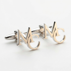 Initial Cufflinks - 14K Gold