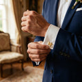 Initial Cufflinks - 14K Gold