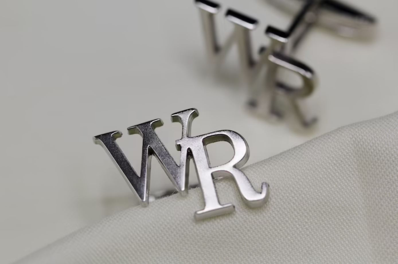 Initials cufflinks Bundle